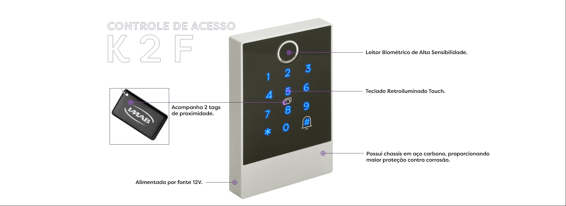 Controle de o K2F